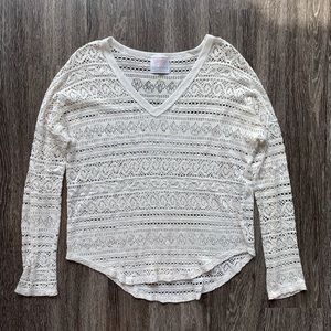 Coveted Clothing Cutout Tan Top